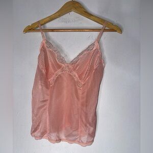 vintage‎ lily of france Peach Camisole Top Small